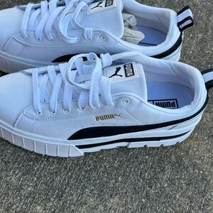 Mayze Leather Women's Sneakers puma sneakers